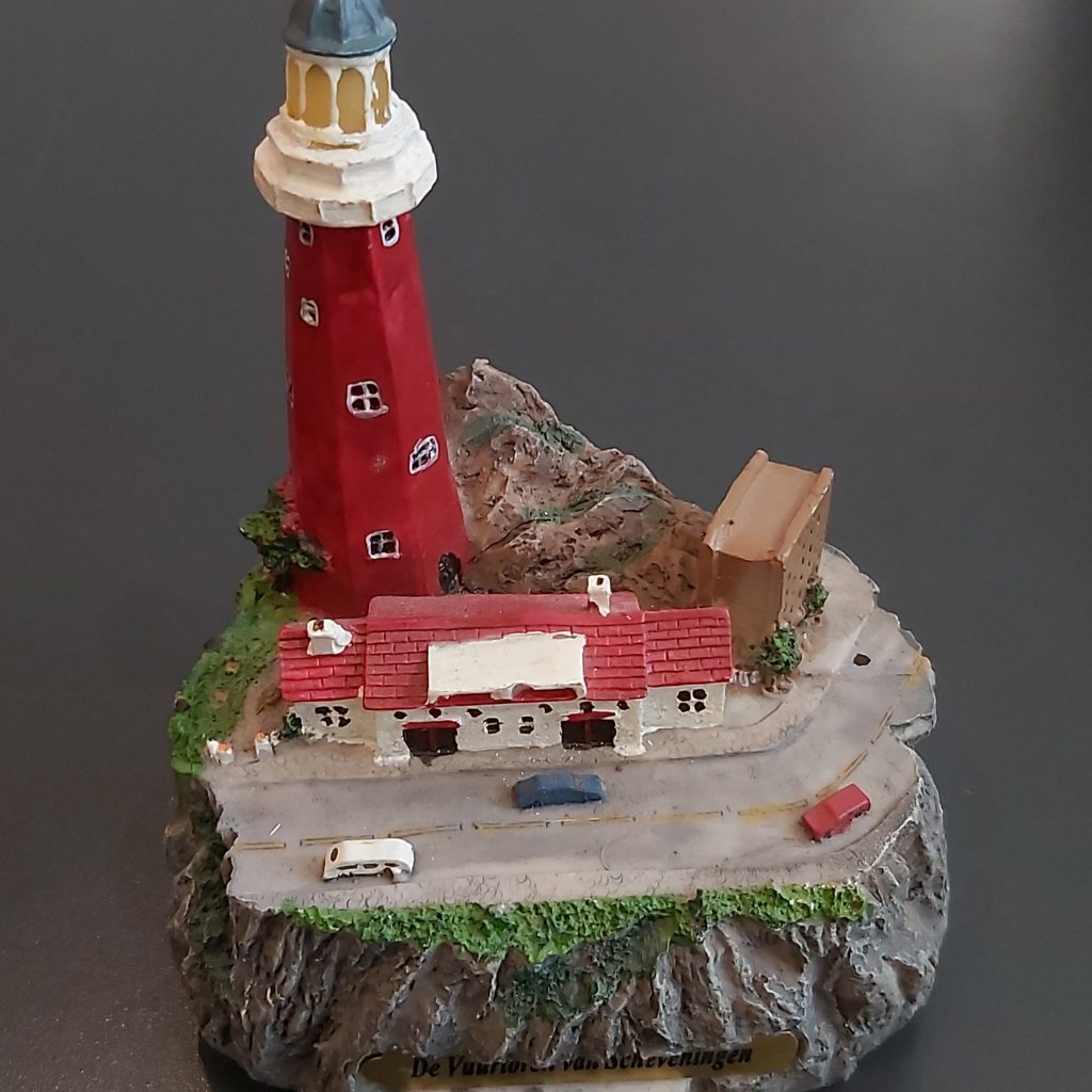 Beeld met licht Scheveningen Kurhaus