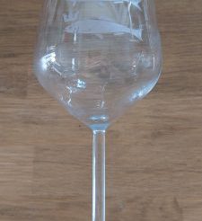 Wijnglas Scheveningen wapen logo