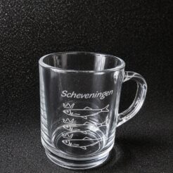 Scheveningen theeglas vis